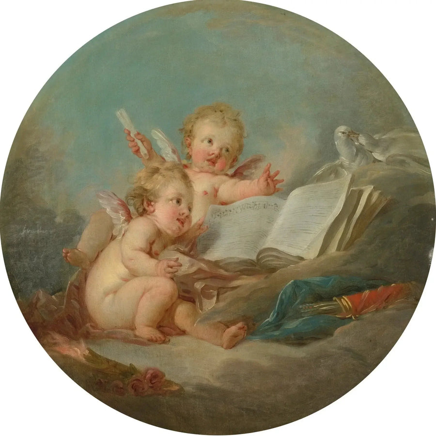 Eine Allegorie der Musik - François Boucher