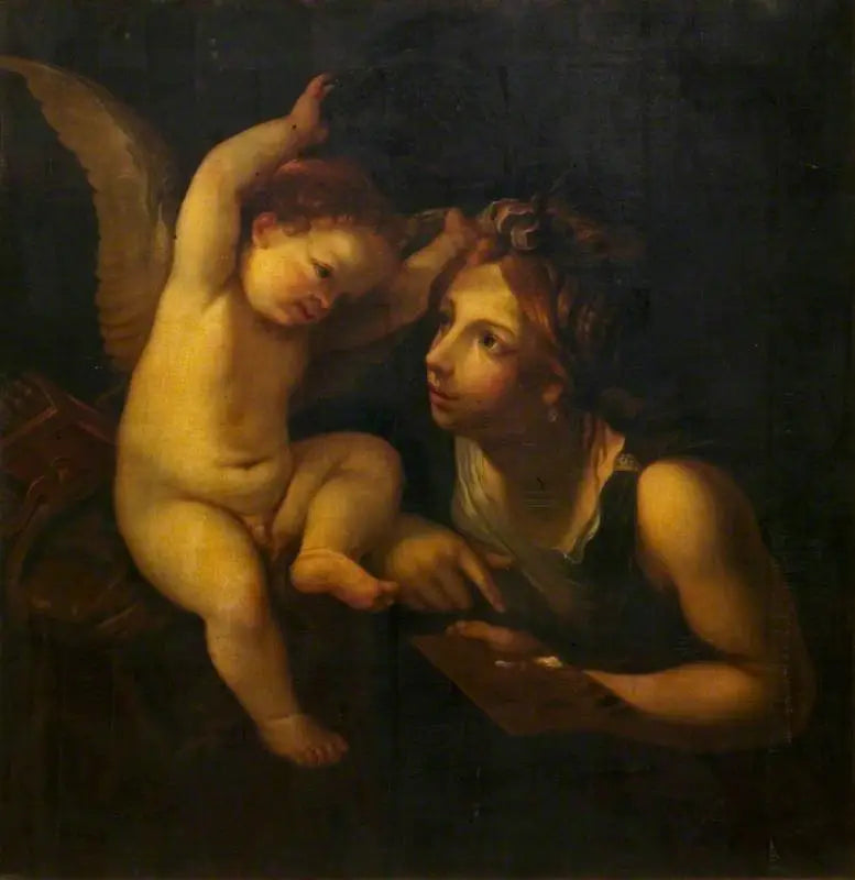 Eine Allegorie der Malerei - Guido Reni