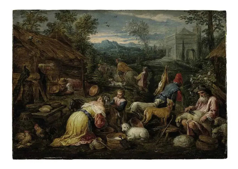 Eine Allegorie des Frühlings - David Teniers der Jüngere