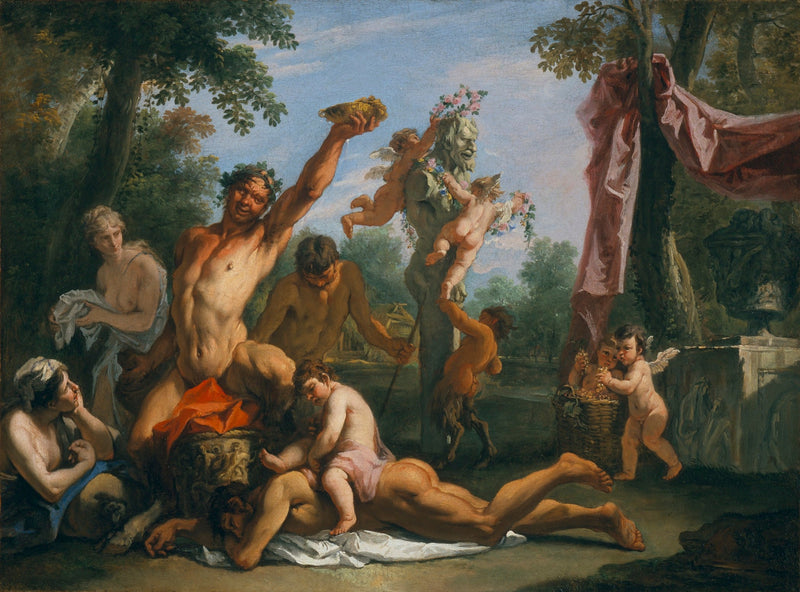 Eine Bacchanale - Sebastiano Ricci