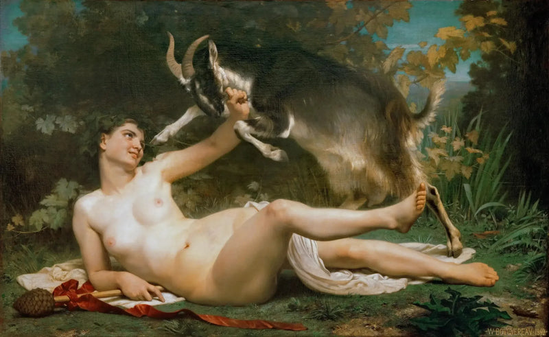 Eine Bacchante - Bouguereau