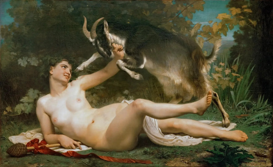 Eine Bacchante - Bouguereau