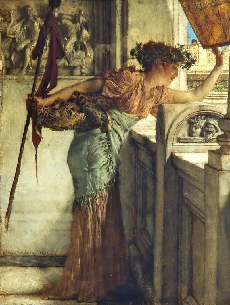 Eine Bacchantin - Lawrence Alma-Tadema