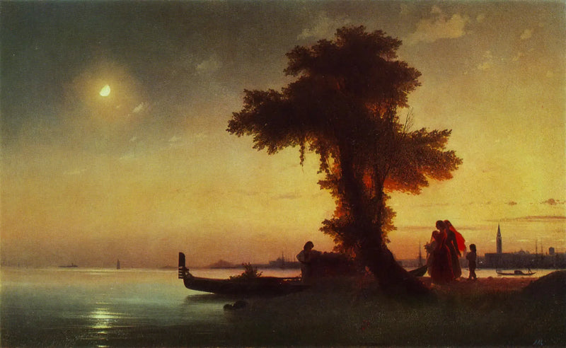 Eine Bucht bei Venedig - Ivan Aïvazovski