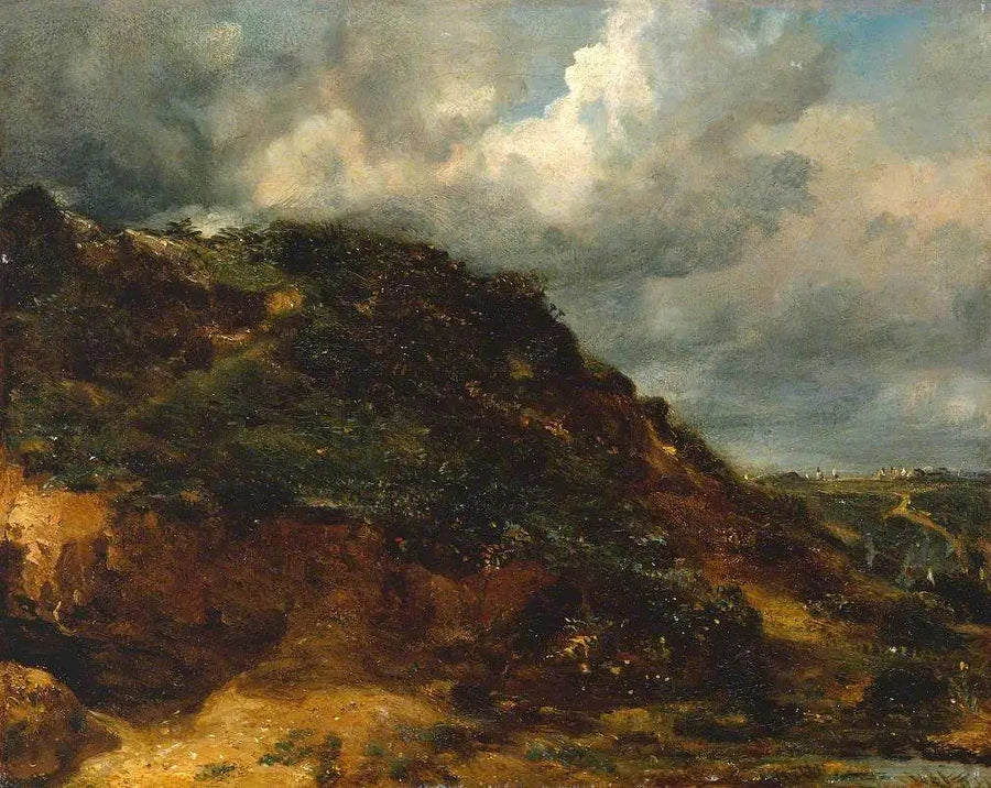 Eine Bank auf Hampstead Heath - John Constable