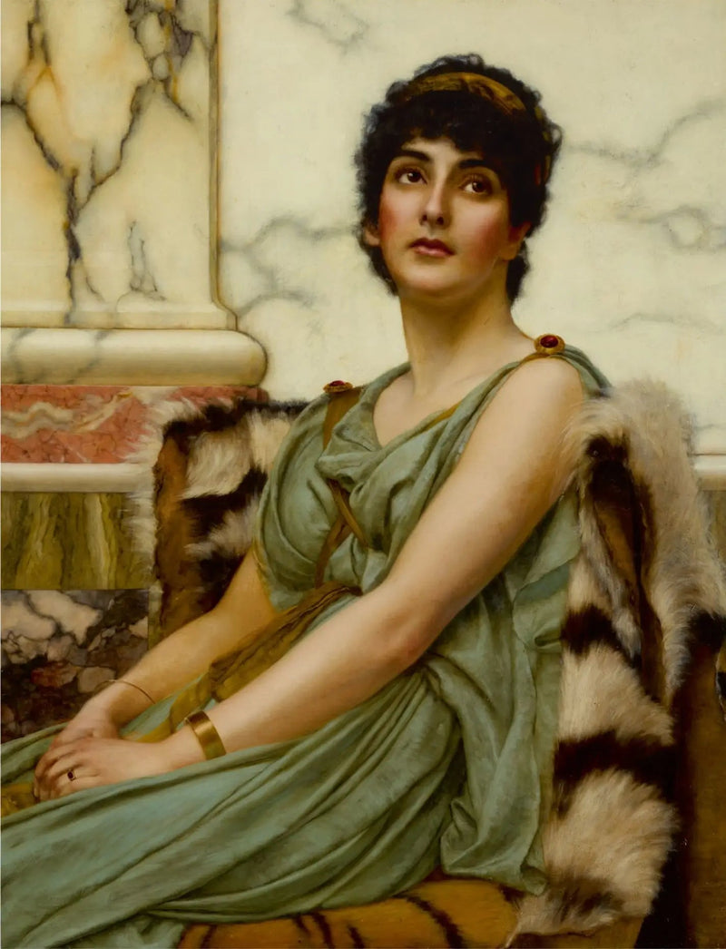 Eine klassische Schönheit - John William Godward