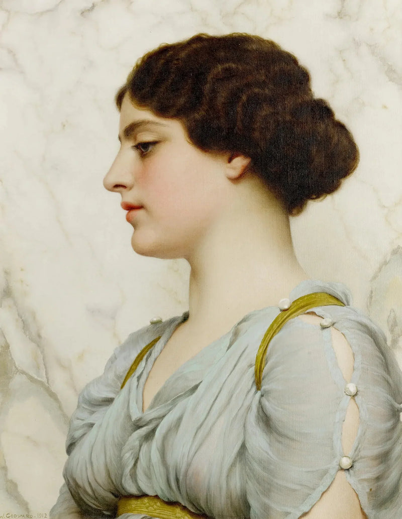 Eine römische Schönheit - John William Godward