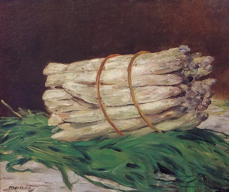 Ein Bund Spargel - Édouard Manet