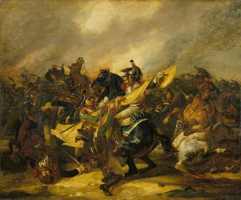Eine Ladung von Kürassieren - Théodore Géricault
