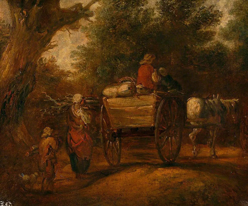 Eine Landwagen - Thomas Gainsborough