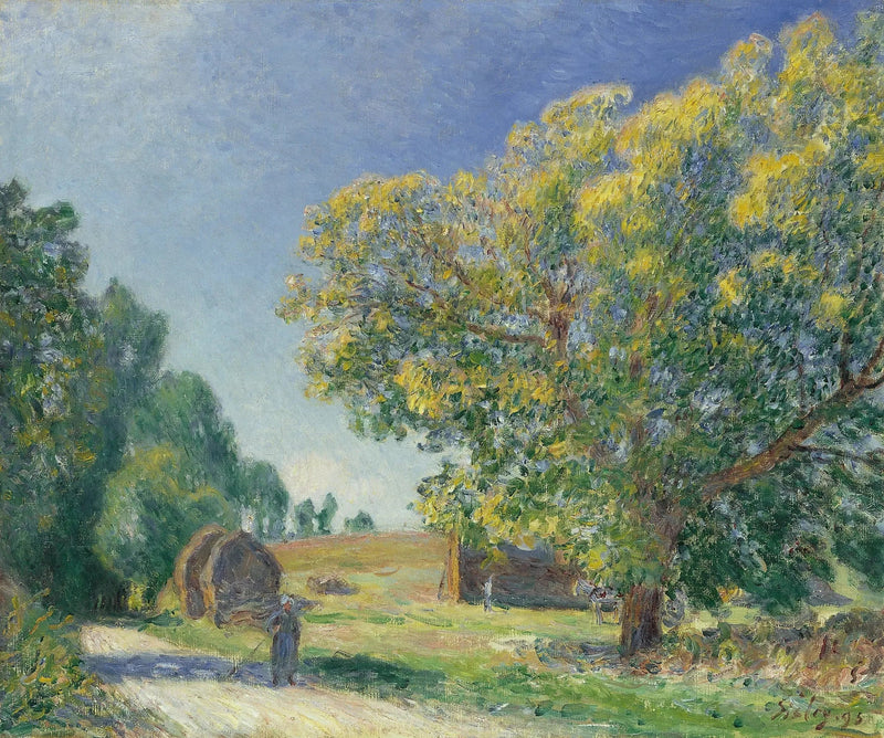 Eine Waldlichtung - Alfred Sisley