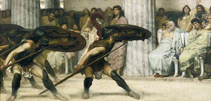 Ein Tanz à la Pyrrhus - Lawrence Alma-Tadema