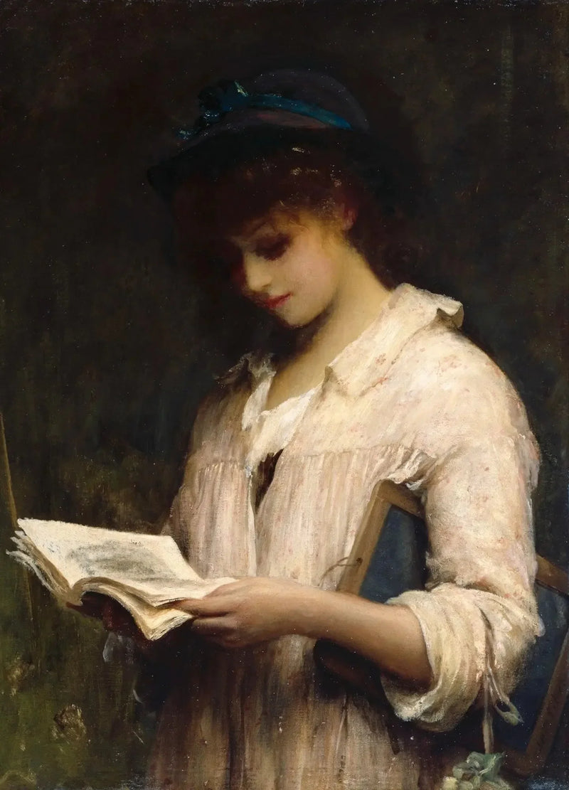 Ein Schulmädchen - Luke Fildes