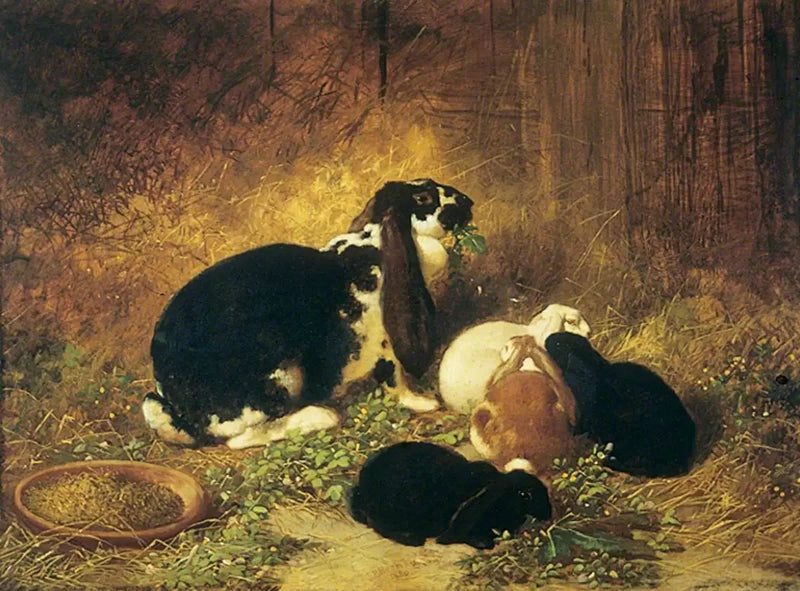 Eine glückliche Familie - John Frederick Herring, Sr.