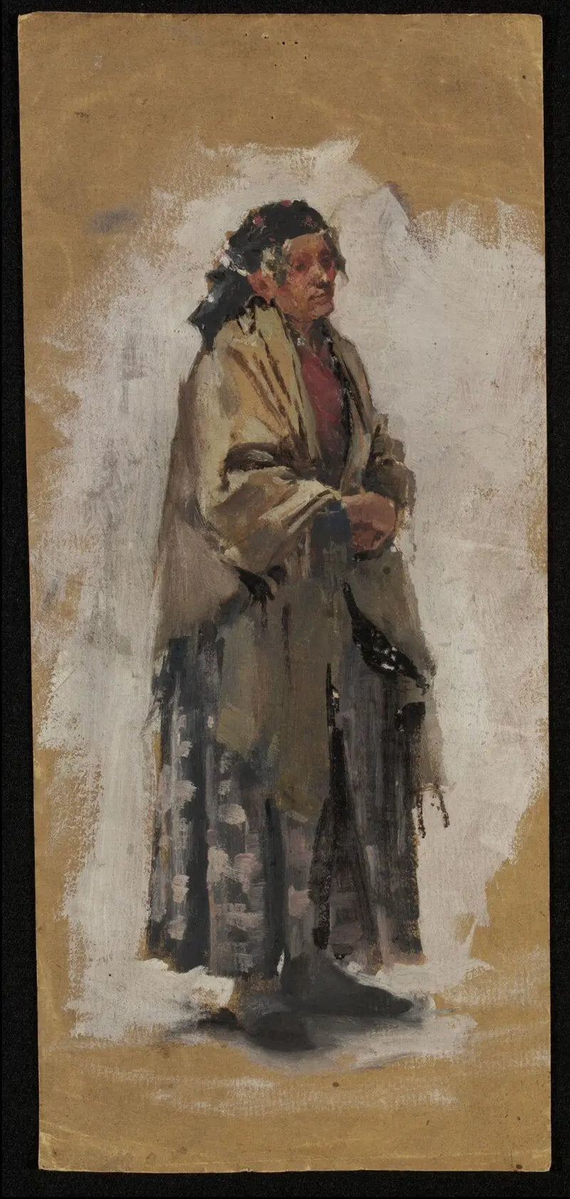 Eine ältere Frau - Luke Fildes