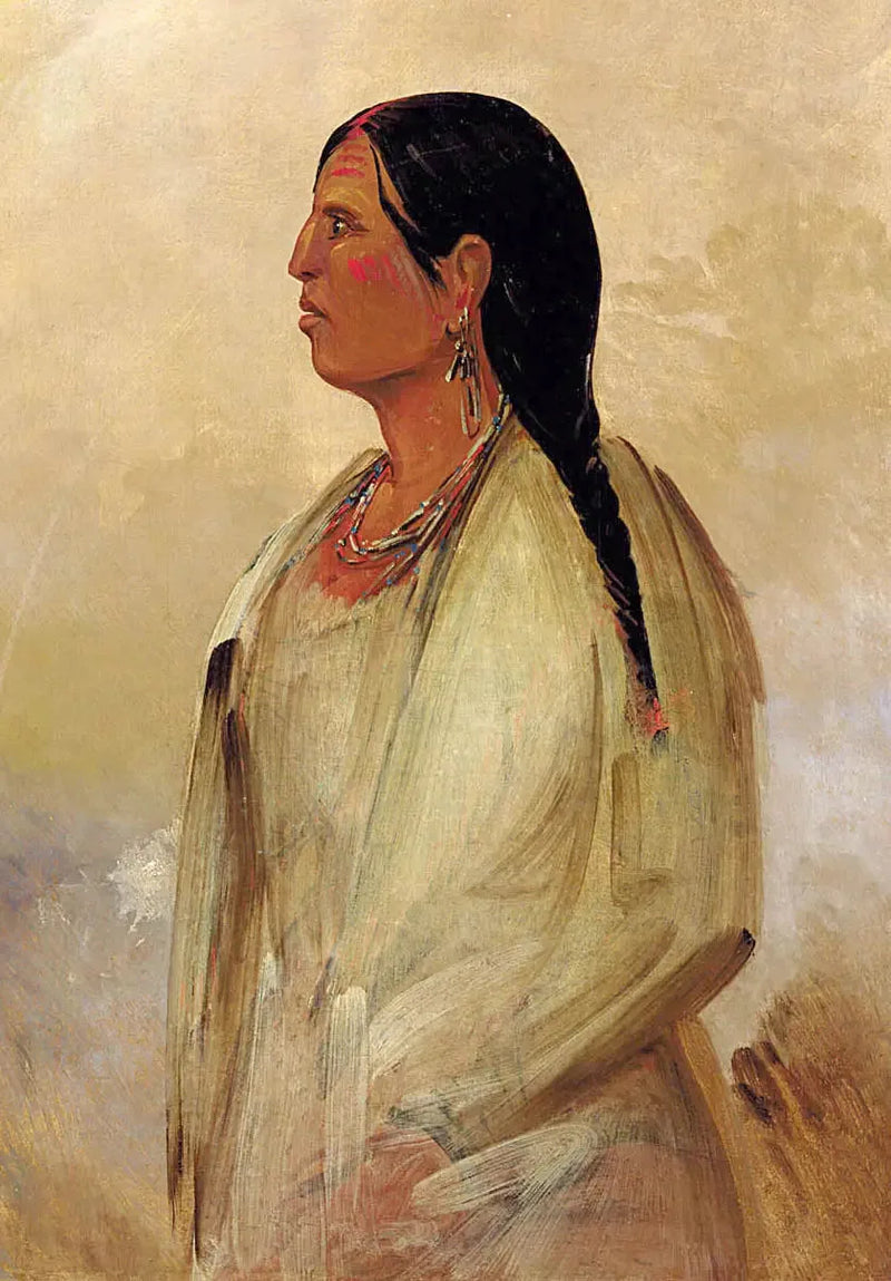 Eine Frau Choctaw - George Catlin