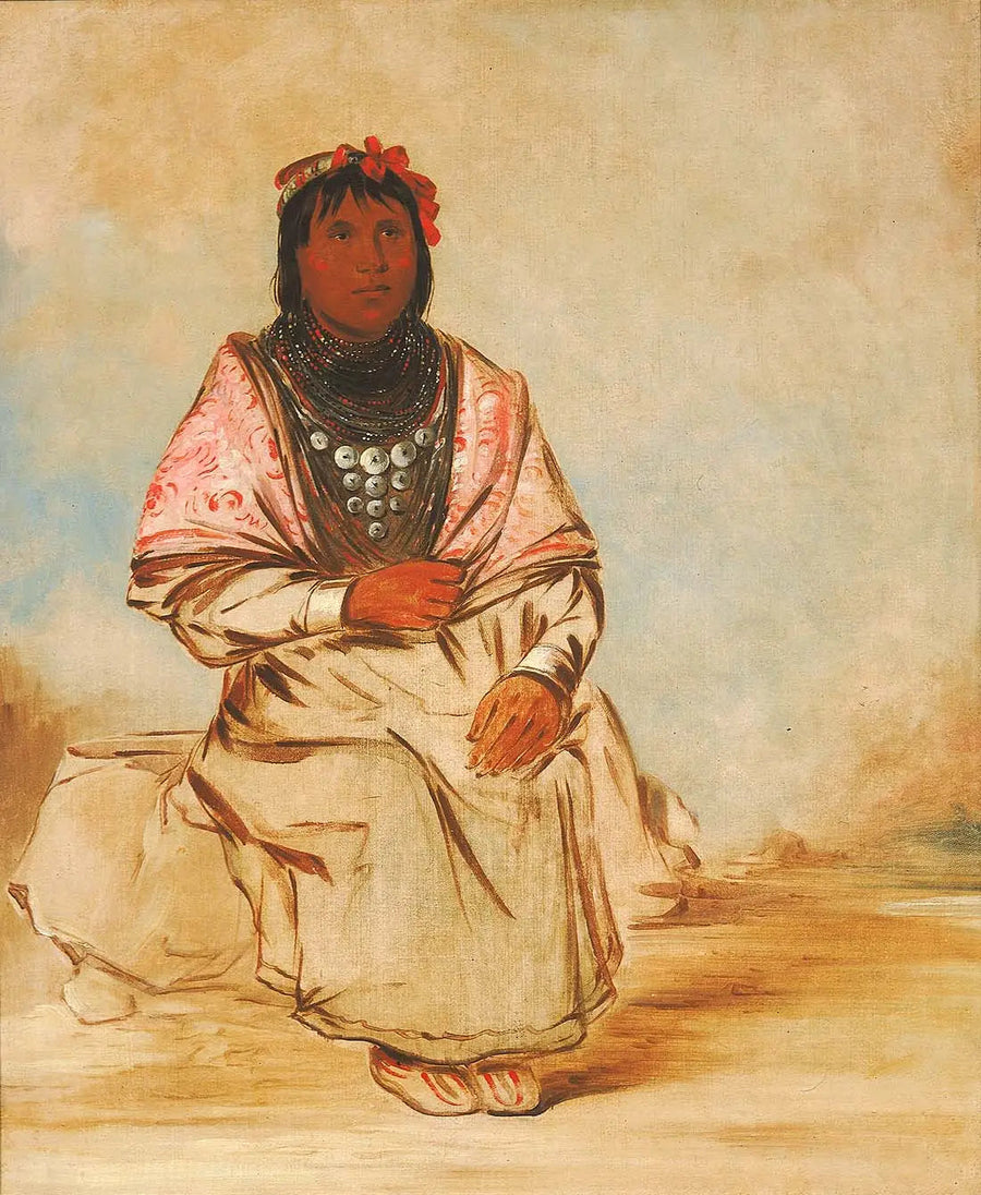 Eine Seminolfrau - George Catlin