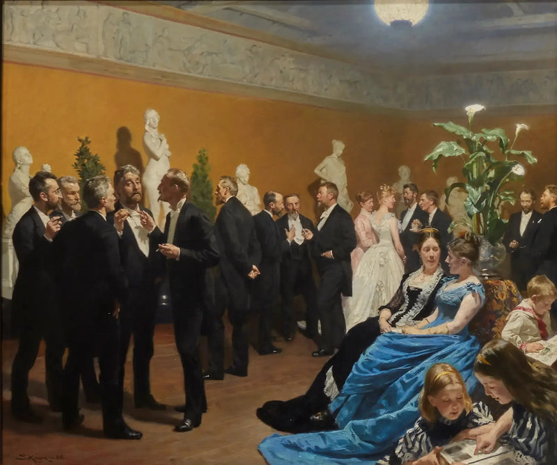 Ein Fest im Glyptoteket - Peder Severin Krøyer