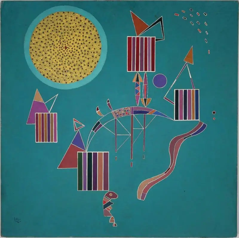 Ein intimes Fest - Vassily Kandinsky