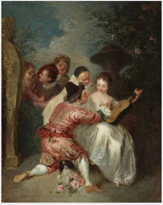 Ein Musikalisches Fest (Der Erzähler) - Antoine Watteau