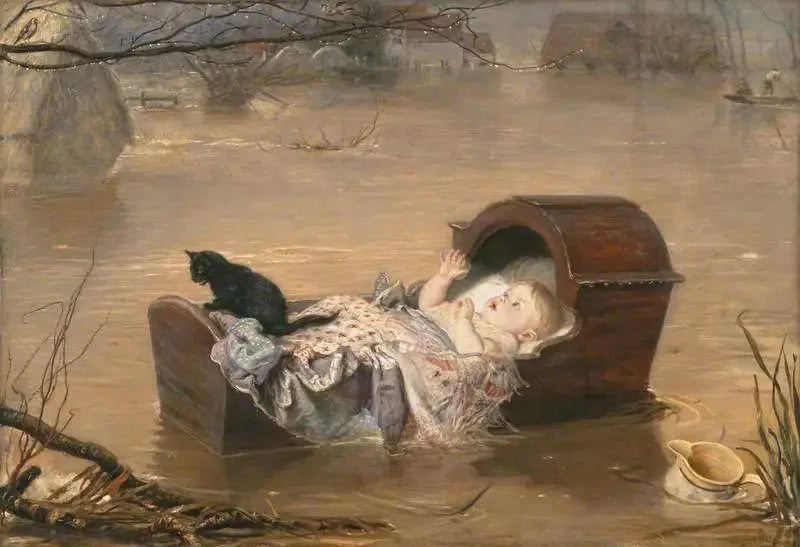 Eine Überschwemmung - John Everett Millais