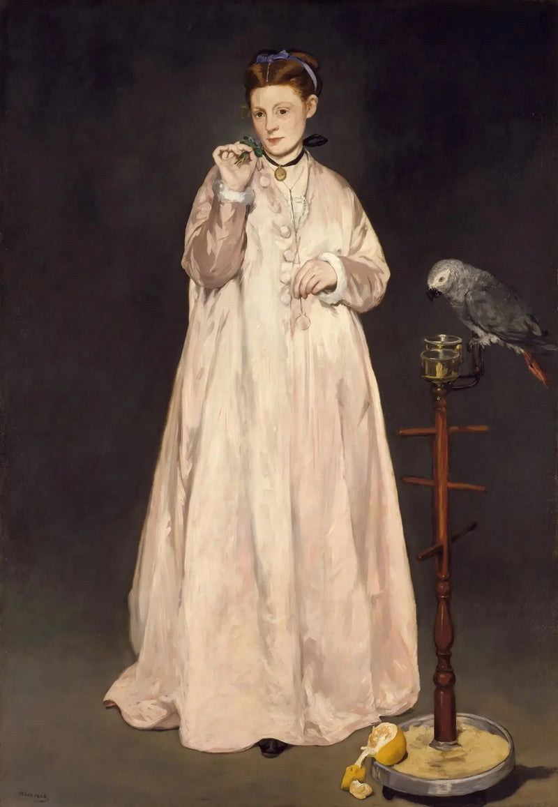 Eine junge Dame im Jahr 1866 - Édouard Manet