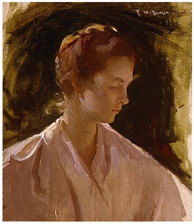 Ein junges Mädchen - Frank Weston Benson