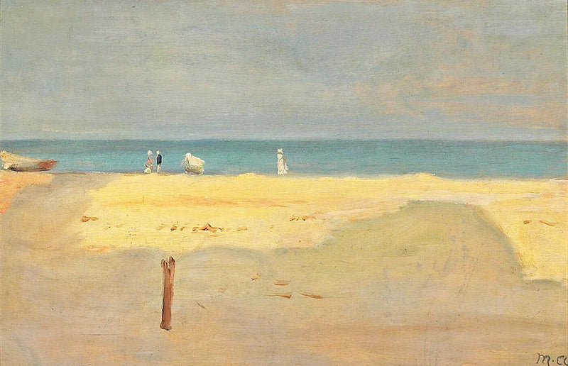 Ein Sommertag am Strand von Skagen. - Michael Peter Ancher