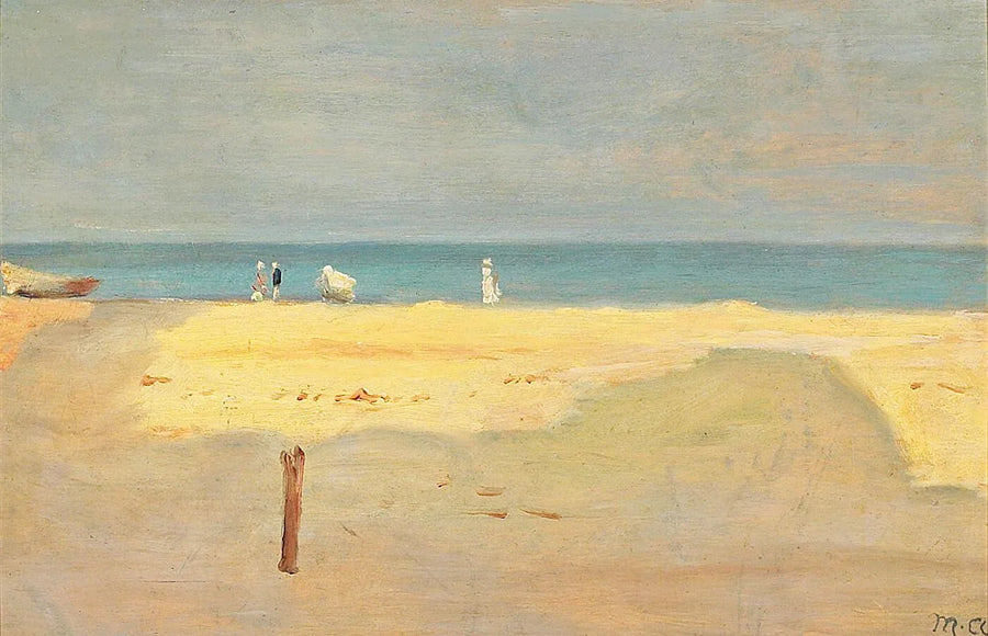 Ein Sommertag am Strand von Skagen. - Michael Peter Ancher
