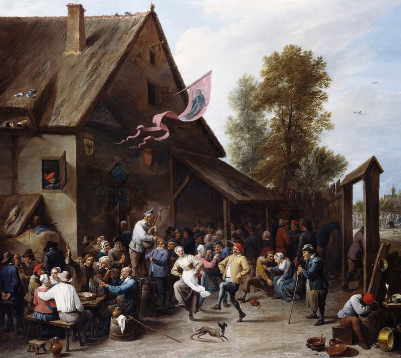 Eine Kirmes am Tag des Heiligen Georg - David Teniers der Jüngere