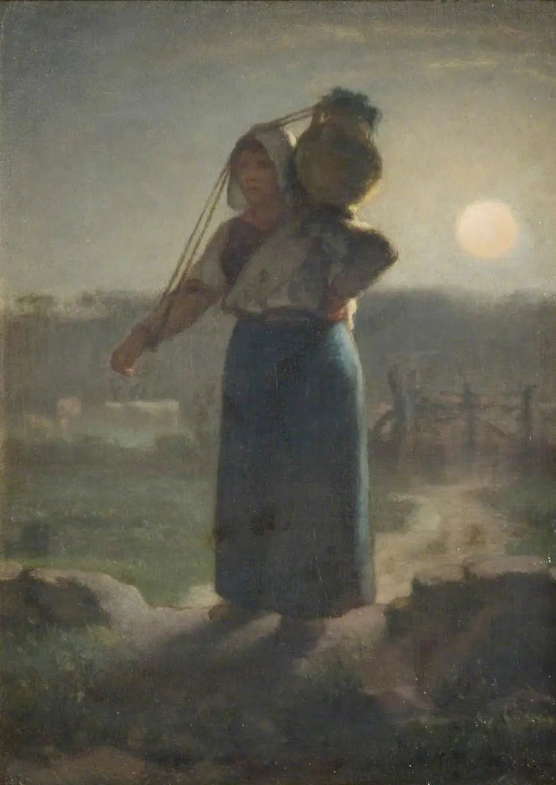 Eine Milchfrau - Jean-François Millet