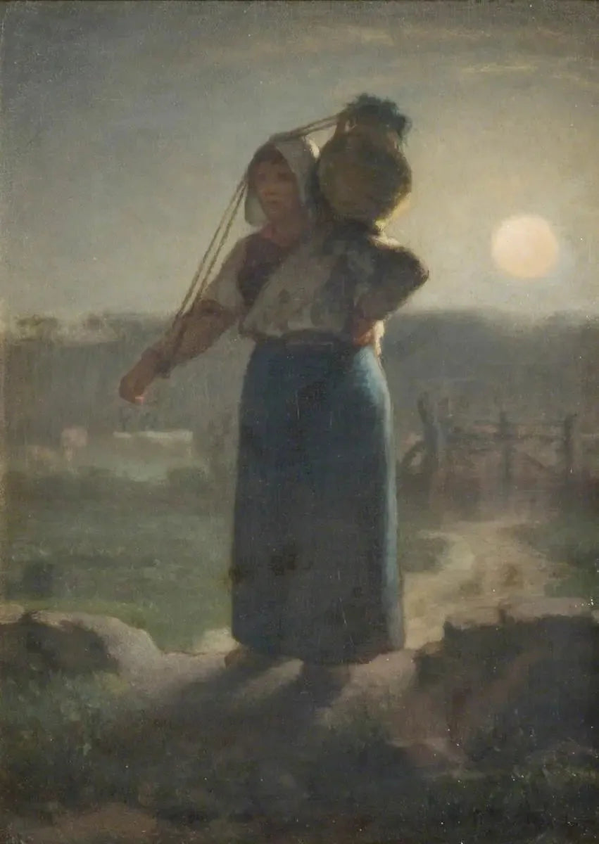 Eine Milchfrau - Jean-François Millet
