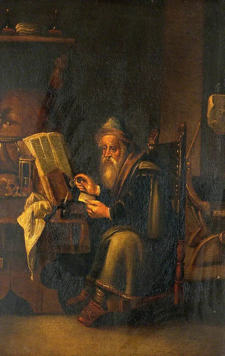 Eine philosophische Lesung - David Teniers der Jüngere