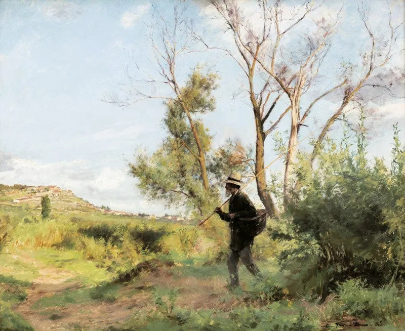 Une lisière de bois - Émile Friant