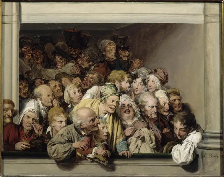 Eine Loge, ein Tag kostenloser Vorstellung - Louis-Léopold Boilly