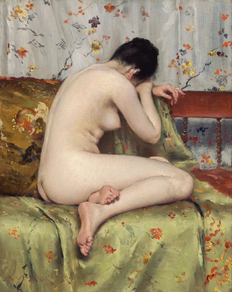 Eine moderne Madeleine - William Merritt Chase