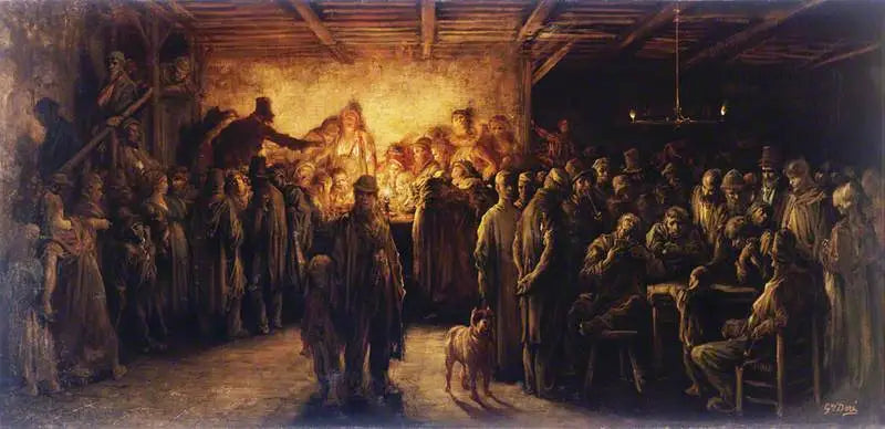 Ein Haus der Armen - Gustave Doré