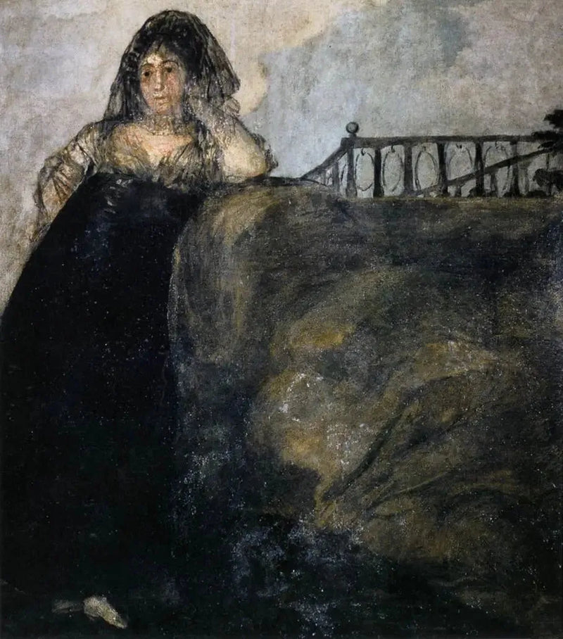 Eine Manola: Léocadie Zorrilla - Francisco de Goya