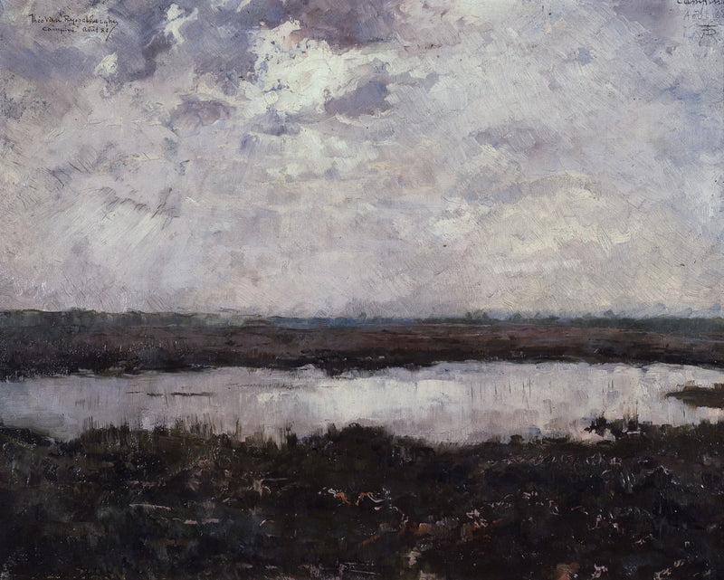 Ein Teich in der Campine - Théo van Rysselberghe