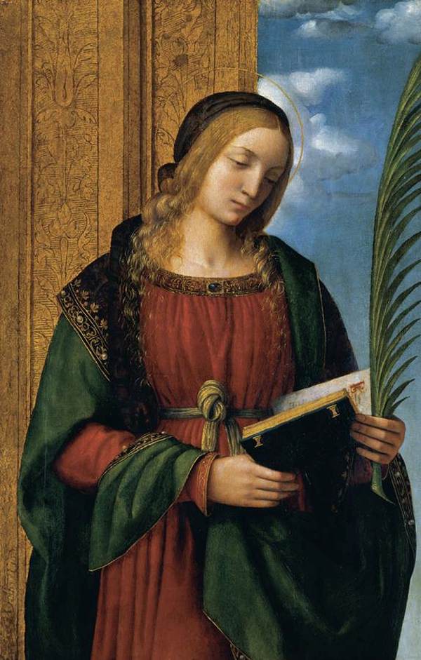 Eine Märtyrerin - Bernardino Luini