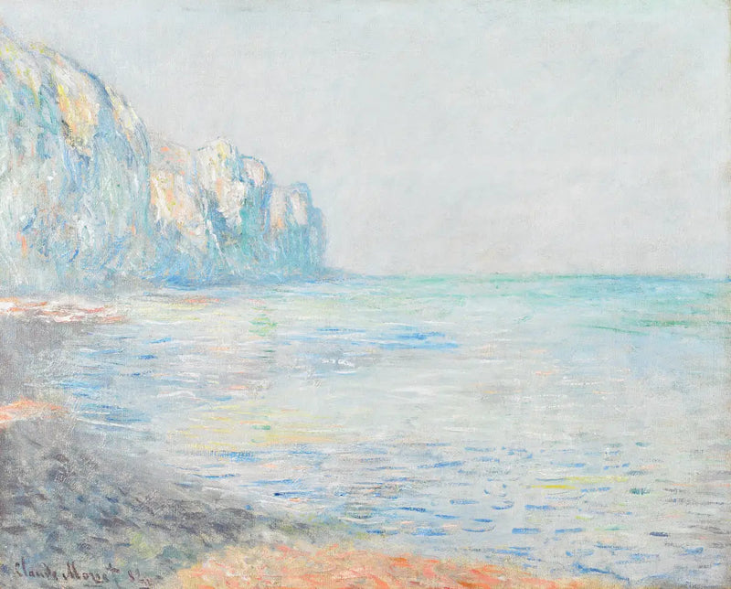 Ein nebliger Morgen in Pourville - Claude Monet