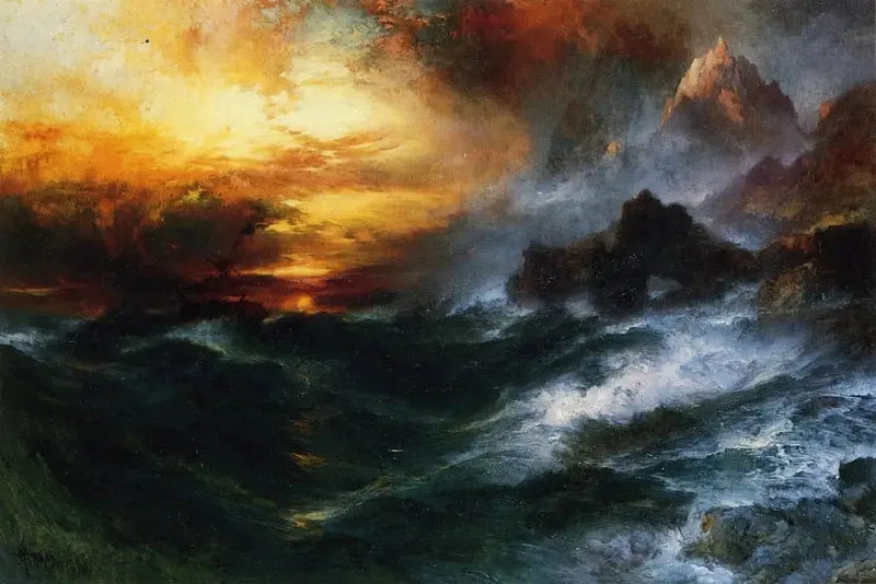 Eine Bergkette aus Magneten - Thomas Moran