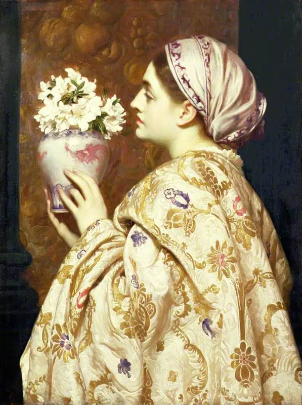 Eine edle Dame von Venedig - Frederic Leighton
