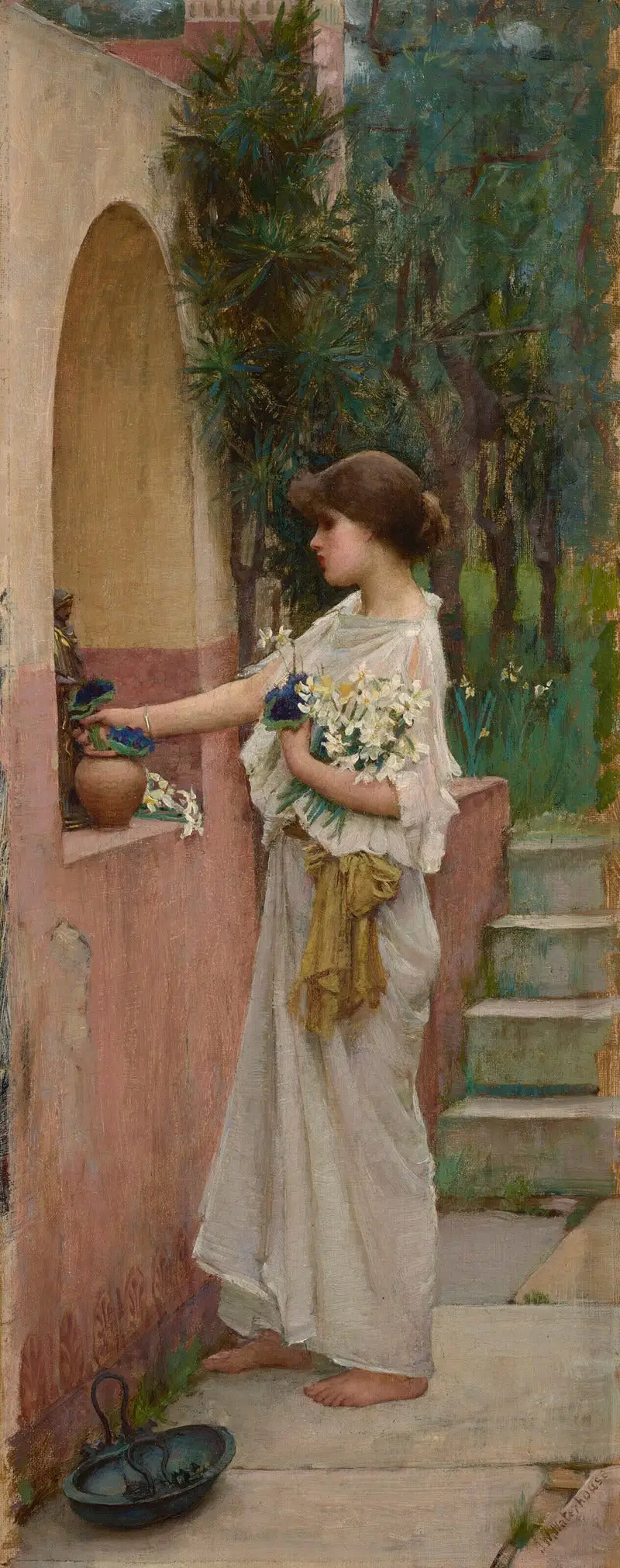 Ein römisches Opfer - John William Waterhouse