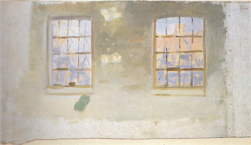 Ein Zimmer mit großen Fenstern. Büro – Anna Ancher