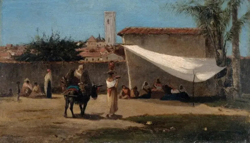Ein Platz in Caracas - Camille Pissarro