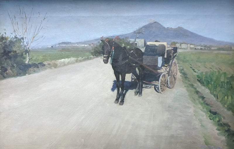 Eine Straße in Neapel - Gustave Caillebotte