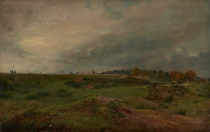 Eine Straße durch Hampstead Heath - John Constable