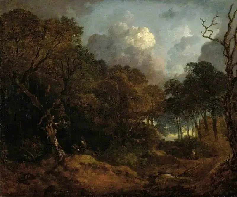 Eine Waldstraße - Thomas Gainsborough