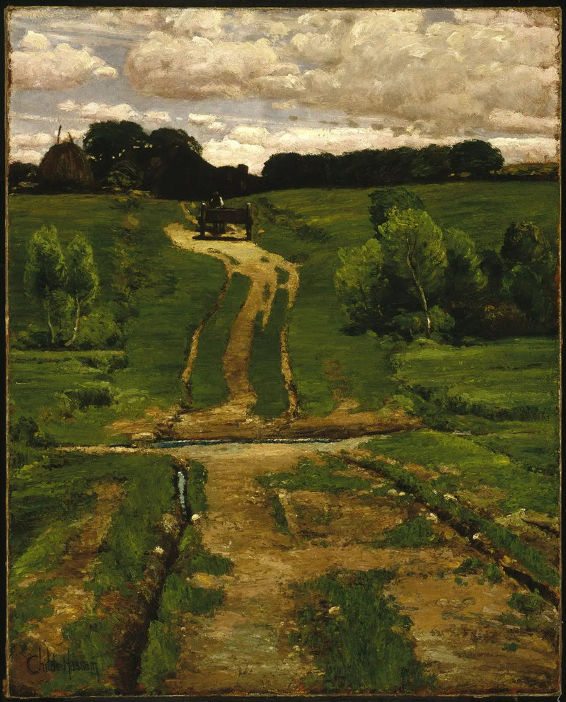 Eine Nebenstraße - Childe Hassam